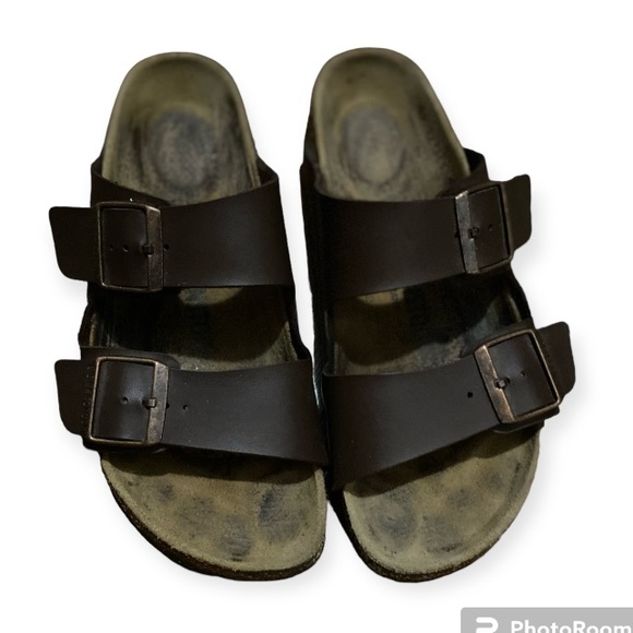 Birkenstock Brown Germany Made Sandals Size 39 - Picture 1 of 14
